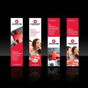 Advantage Trade Show Banners | Schilder-Design von M K G