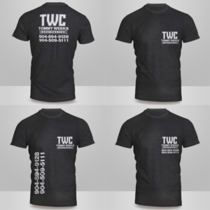 Tommy weeks construction  | T-shirt Design by Kero