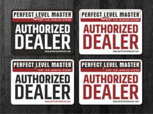 Authorized Dealer Sticker Design | Sticker Design by Atvento Graphics