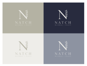 Natch  Mineral | Plant | Logo Design by wonderland