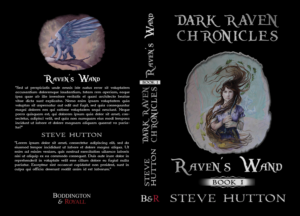 Dark Raven Chronicles Trilogy - new Fantasy book series | Book Cover Design by iztok.brodnjak