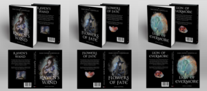 Dark Raven Chronicles Trilogy - new Fantasy book series | Book Cover Design by dienel96