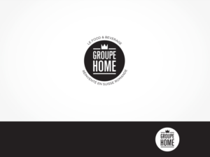 Groupe Home      Le Food & Beverage réinventé en Suisse Romande | Logo-Design von ArtTank