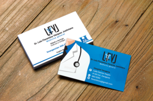 New young doctors office business card | Visitenkarten-Design von Hardcore Design