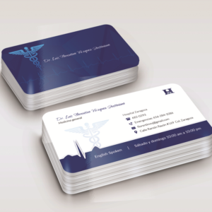 New young doctors office business card | Visitenkarten-Design von Mishuy