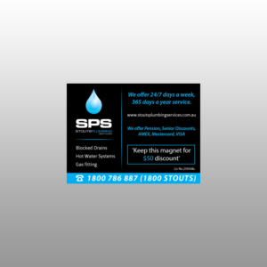 Stouts Plumbing Services requires design for magnets  | Graphic Design by pinterferenc86