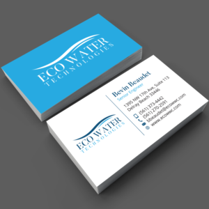 Eco Water Technologies Corp Business Cards | Business Card Design by adiazudin