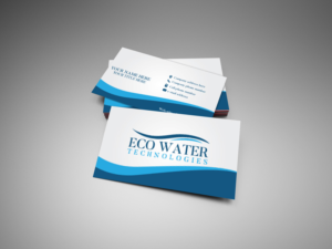 Eco Water Technologies Corp Business Cards | Business Card Design by DesignDUO