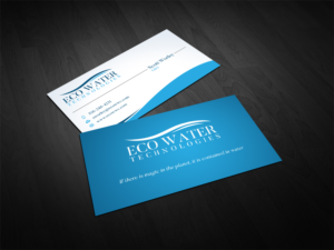 Eco Water Technologies Corp Business Cards | Business Card Design by Owaisias