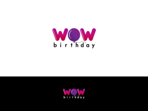 WOW BIRTHDAY | Logo Design by Creative_Projectss