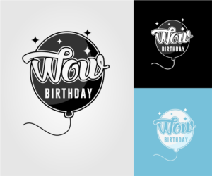 WOW BIRTHDAY | Logo Design by Ritme