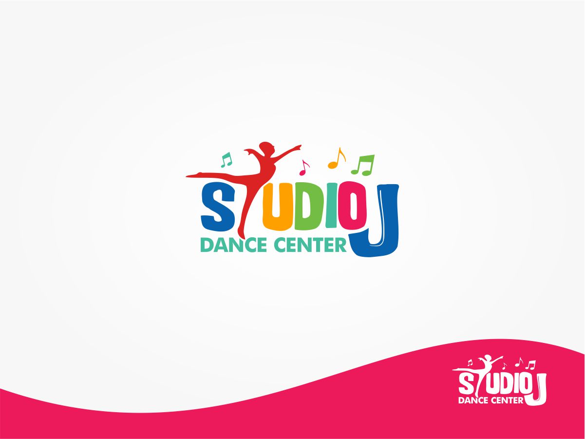 Logo Design by Robby SC for Studio J Dance Center | Design #18684910