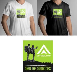 Mapping App Company needs T-Shirt Designs for outfoors people | T-shirt Design by see why