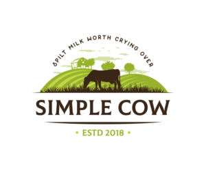 Simple Cow, spilt milk worth crying over  | Logo-Design von 91.kremena.petrova