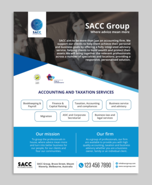 Accounting firm needs a flyer 