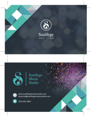 Business Card Design by Touhidmunna 10 for Soulfege Music Studio LLC | Design #19133381