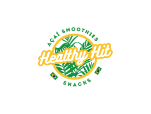 Healthy Hit - açaí smoothies & snacks | Logo Design by wonderland