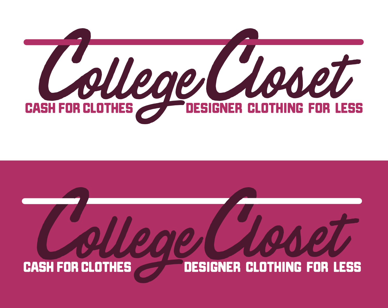 Logo Design by Pvalente Graphic Arts for College Closet | Design #18789520