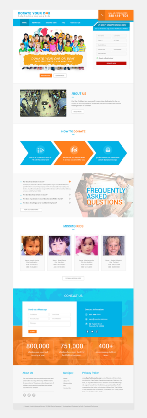 Web Design by primarydesigner2k9 for this project | Design #18737572