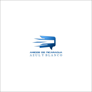 Amigos de Nicaragua, Azul y Blanco | Logo-Design von theJangAbayz