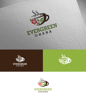 Evergreen Ohana | Logo-Design von cre8vpixDesign