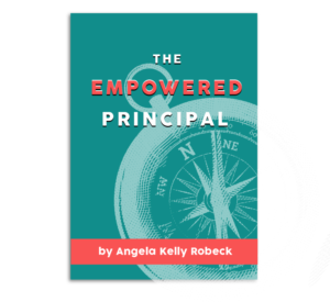 The Empowered Principal | Book Cover Design by alotarenata