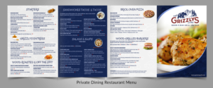 Private Dining Restaurant Menu Design | Flyer-Design von SAI DESIGNS