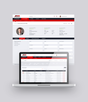 CRM Application Interface Design | Web Design by Ved Web Services