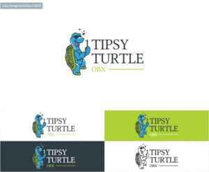 Tipsy Turtle OBX | Logo Design by Anhlee