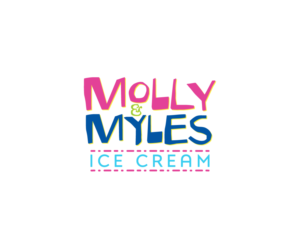 Molly & Myles Ice Cream | Logo Design by ACK Design