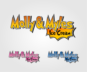 Molly & Myles Ice Cream | Logo Design by Ritme