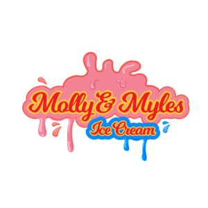 Molly & Myles Ice Cream | Logo Design by Design Sword