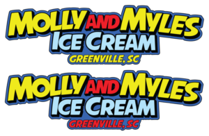 Molly & Myles Ice Cream | Logo Design by Cody Rostron