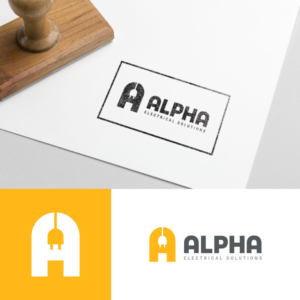 Alpha Electrical Solutions | Logo-Design von Ronelogo