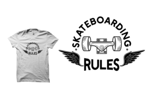 Skateboarder Girl Needs A T-shirt Designed! | T-Shirt-Design von a.o.d