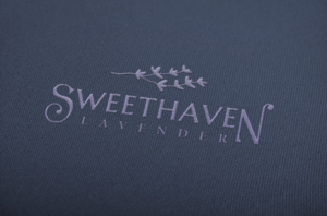 SWEETHAVEN Lavender | Logo Design by Birdcage