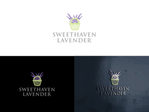 SWEETHAVEN Lavender | Logo Design by Slant Line Media