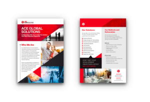 Ace Global Solutions - Consulting Services  | Flyer Design by Daniel James