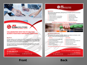 Ace Global Solutions - Consulting Services  | Flyer-Design von ecorokerz