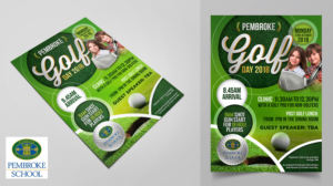 Golf Day Flyer - Pembrok School  | Flyer-Design von SAI DESIGNS