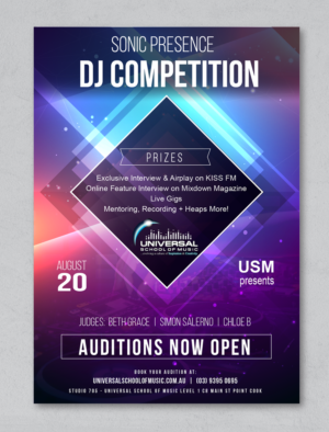 DJ Competition Audition Flyer  | Flyer Design by alex989