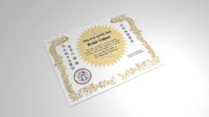 Graduation certificate reproduction.  | Graphic Design by Rickyy