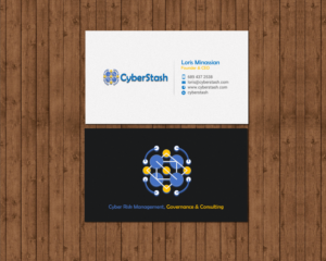 Business Card Design by chandrayaan.creative for CyberStash | Design #18826093