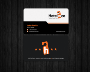 Brand Business Card for Hotel Cloud Management System | Business Card Design by chandrayaan.creative