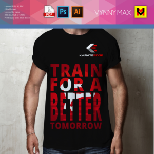 T-Shirt-Design von VynnyMax für Karate Edge LLC | Design #18903330