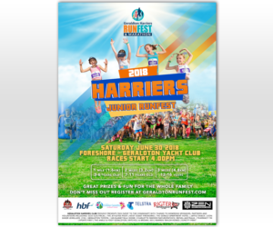 Geraldton Harriers Runfest -  2 posters | Poster Design by Luniere Designs