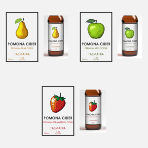 Branding for Pomona Cider a new Tasmanian cider company | Verpackungs-Design von LaVitaBella67