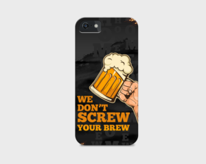 Design A Home Brew Based Phone Cover/Case - long term designer needed | Merchandize-Design von Kishaloy_D