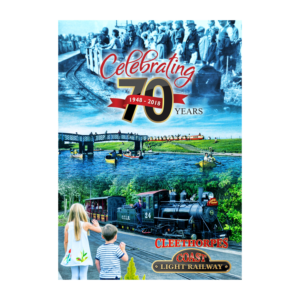 70th Anniversary Poster for Heritage Railway | Poster Design by B74Design