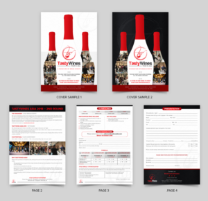 BtoB Wine Tour in Asia, 4 countries, 4 cities | Broschüren-Design von ARTOGRAPHY